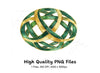 Round Celtic Knot Clipart Bundle
