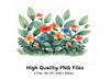 Spring Flower Clipart Bundle
