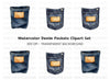 Denim Pockets Clipart Bundle