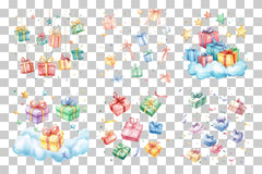 Christmas Gifts Holiday Clipart Bundle - CraftNest - Digital Crafting and Art