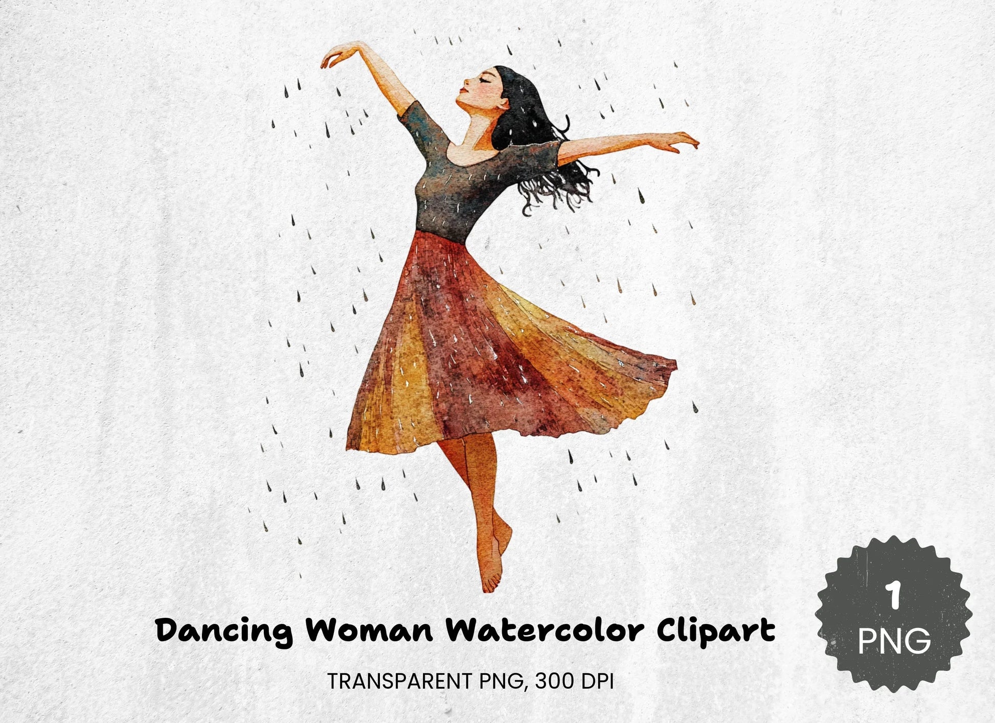 Dancing Woman Clipart Bundle - CraftNest - Digital Crafting and Art