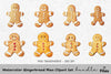 Gingerbread Man Clipart Bundle