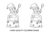 Christmas Elf in Sack Coloring Books