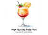 Summer Cocktails Clipart Bundle