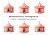 Circus Tent Clipart Bundle