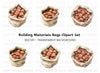 Rustic Clay Bricks and Stones Clipart Bundle