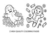 Gingerbread Man Candy Coloring Books