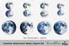 Celestial Moon Clipart Bundle