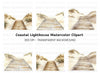Beach Boardwalk Clipart Bundle
