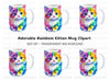 Cute Rainbow Cat Clipart Bundle