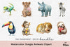 Jungle Animals Clipart Bundle