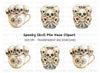 Skulls in Teacup Illustration Clipart Bundle