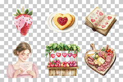 Heartfelt Valentine's Day Clipart Bundle - CraftNest - Digital Crafting and Art