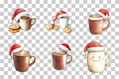 Christmas Hot Cocoa Mugs Set Bundle - CraftNest - Digital Crafting and Art