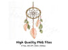Boho Dream Catcher Clipart Bundle