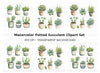 Succulent Clipart Bundle
