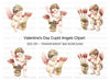Cute Cupid Valentine Day Clipart Bundle