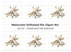 Driftwood Stack Clipart Bundle