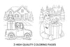 Christmas Delivery Truck Coloring Books