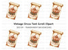 Vintage Circus Tent Clipart Bundle