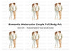 Cute Couple in Love Clipart Bundle