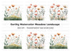 Wildflower Garden Clipart Bundle