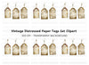 Vintage Tags Clipart Bundle