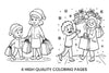 Christmas Shopping Fun Coloring Books