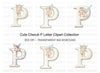 Sweet Cherub Angels Alphabet Clipart Bundle