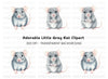 Charming Little Mouse Clipart Bundle