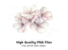 Cherry Blossom Bloom Clipart Bundle