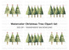 Christmas Tree Clipart Bundle