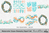 Ocean Elements Clipart Bundle