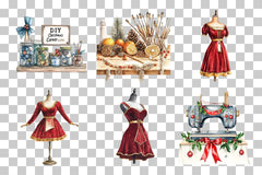 Christmas Crafting & Winter DIY Clipart Bundle - CraftNest - Digital Crafting and Art