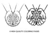 Snowflake and Ornament Coloring Books
