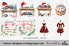 Cozy Christmas Crafting Clipart Bundle