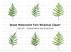 Fern Leaves Clipart Bundle