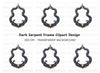 Mystical Serpent Amulet Clipart Bundle