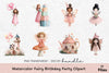 Fairy Birthday Party Clipart Bundle