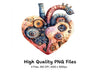 Steampunk Hearts Clipart Bundle