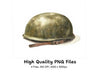 Military Helmets Clipart Bundle