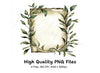Leaf and Vintage Frames Clipart Bundle