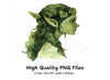 Forest Elf Profiles Clipart Bundle