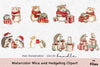 Mice and Hedgehog Clipart Bundle