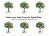 Apple Tree Swing Clipart Bundle