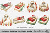 Christmas Sloth Holidays Clipart Bundle