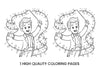 Christmas Lights Conductor Coloring Books