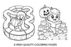Pumpkin Patch Maze for Kids Coloring Books