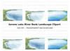 Riverside Landscape Clipart Bundle