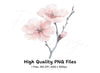 Cherry Blossom Clipart Bundle